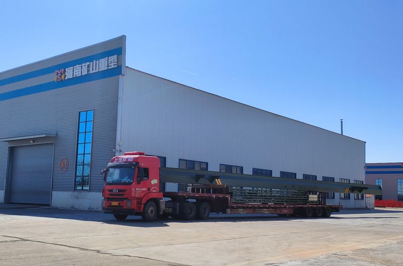 電動(dòng)葫蘆門式起重機(jī) MHxh5t17.9m 制作完成，發(fā)往南京交付客戶使用